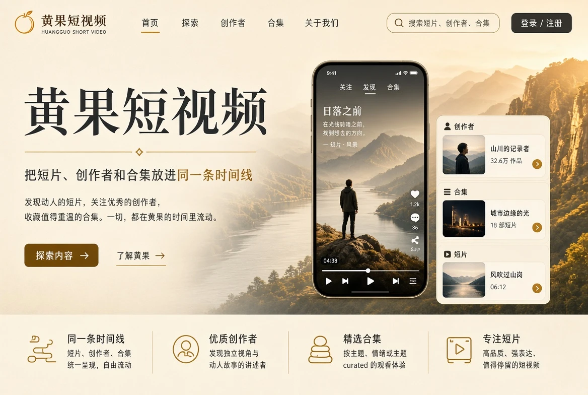 黄果短视频精选短片封面